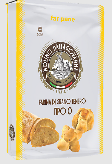 Molino Dallagiovanna Flour W200 For Bread Type0 T55 (25Kg) - Jomla